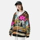 thumbnail image 3 of Fotbe Graffiti Lamp Urban Scene Chaqueta con Protección Solar UPF 50+ para Hombre y Mujer, Camisa con Capucha y Bolsillos-Small, 3 of 7