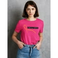 thumbnail image 2 of Exclusive Chain Pattern T-Shirt Women -Image by Shutterstock, Female XX-Large, 2 of 4