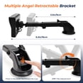 thumbnail image 6 of HDJ Baby Car Camera, 4.3" HD Night Vision Function Car Mirror Display, 360° Adjustable Safety Car Seat Mirror Camera Monitored Mirror with Wide Clear View, Easily Observe Baby’s Move, 6 of 10