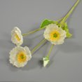 thumbnail image 1 of 4 Heads Artificial Bouquet Simulation Poppies Fake Silk Flower For Home Wedding Party Decoration, 1 of 8