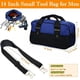 thumbnail image 3 of 14 Inch Tool Bag for Men, Large Wide Mouth Tool Tote Bag, Zippered Handbag Tool Storage Organizer for Repairman Carpentry, 3 of 5