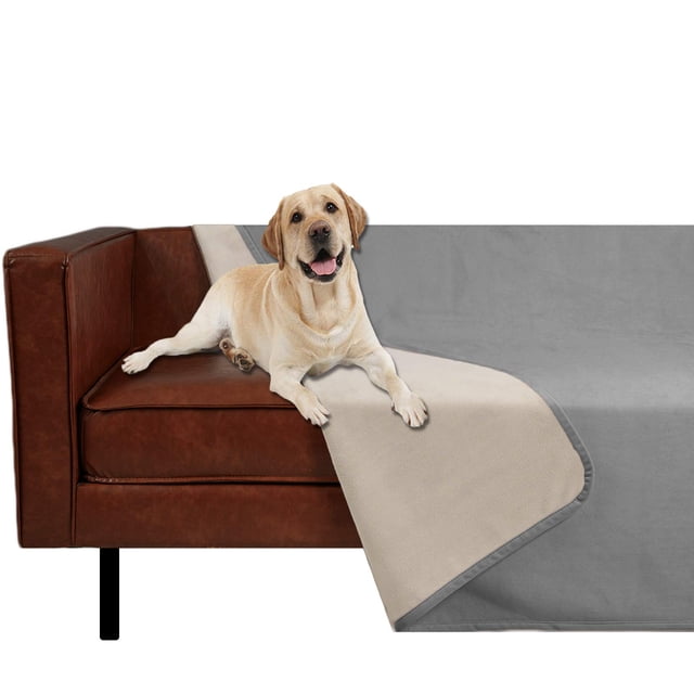 Manta de cama para mascotas Ameritex, reversible, impermeable, 100% terciopelo