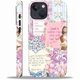 thumbnail image 1 of wonima11 Case Designed for iPhone 13 14, Hybrid 2-Layer Case, Military-Grade Protection Durable Shockproof Anti-Scratch Phone Case, Pink Blue Jesus Collage, 1 of 1