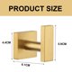 thumbnail image 2 of Gancho simple para toallas de baño, soporte para toallas de baño de acero inoxidable SUS304, gancho para pared de garaje, 2 of 6
