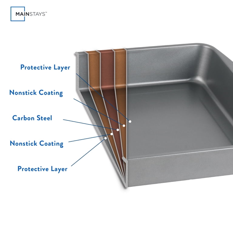 Mainstays 17x13" Gray Nonstick Jumbo Roasting Pan photo 5