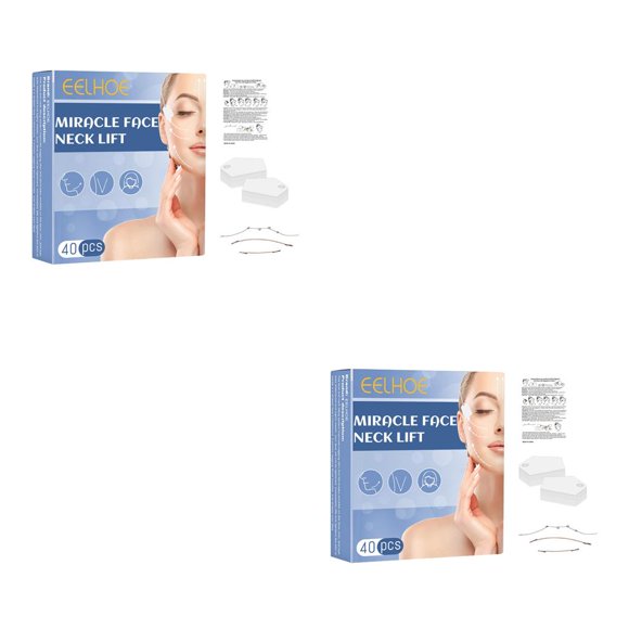 Minnieouse Face Lifting Patch Elasticity V-Line Facelift Refill Soft for Neck Escribe un 2Conjunto