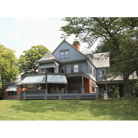 Sagamore Hill, Home of President Theodore Roosevelt, National Park, Oyster Bay, Long Island Print Wall Art By Wendy