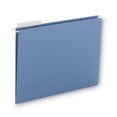 thumbnail image 3 of 1/3 Cut Tab Letter Size Colored Hanging Folders - Blue (25/Box), 3 of 5