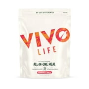 Vivo Life All-in-One, Vegan Meal Replacement Shake with Proteins, Vitamins & Minerals - 2.2lb, 25 Servings (Vanilla)