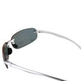 thumbnail image 2 of "Lovin Maui" Polarized Bifocal Sunglasses, Outdoor Sun Readers for Men and Women - Silver - 2.00, 2 of 5