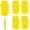 4 Pack (Yellow), variant on Duster Refill Compatible with , Washable 360 Heavy Duty Duster Refills, Microfiber Dusters Refills for Extended Duster, 4 Pack (Handle is Not Included)