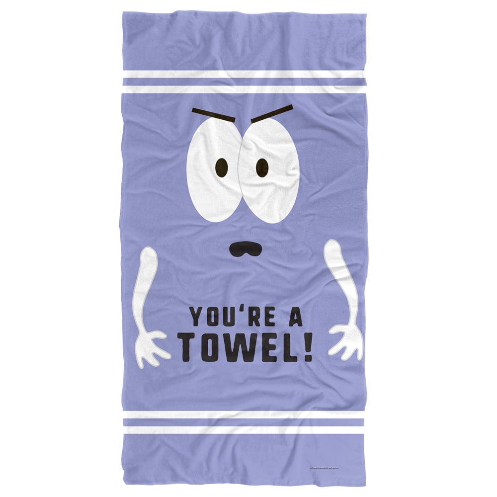 South Park Towelie You're A Towel Officially Licensed Beach Towel 30' X 60'