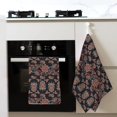 thumbnail image 4 of Sikiie Retro Floral Waffle Weave Kitchen Dish Cloth,Super Absorbent Kitchen Dish Towels 16*26 Inches for Dish Rags Washing Dishes, Drying Dishes, 4 of 7