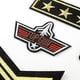 thumbnail image 4 of Paquete de 20 parches bordados del ejército de EE. UU. Rango de sargento para coser en el hombro, 4 of 5