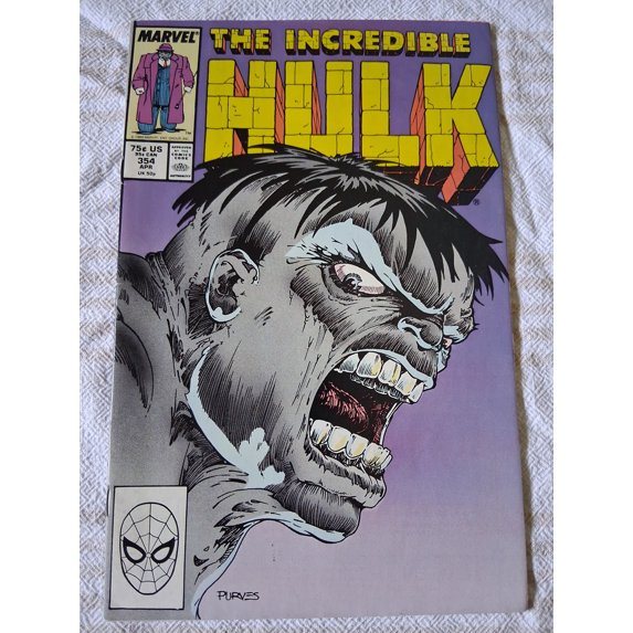 Incredible Hulk #354 Comic Book