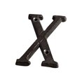 thumbnail image 2 of DIY Wrought Iron House Letters and Numbers Set for Outdoor Address Signs - Antique Industrial Style with Screws, 2 of 2