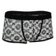 thumbnail image 1 of Pantalones cortos transparentes estampados florales de la ropa interior del L Zulema Ropa interior de encaje de los hombres, 1 of 7