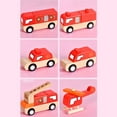 thumbnail image 4 of Wooden Educational Toy Simulation Engineering Vehicle/Ambulance/Fire Truck, 4 of 4