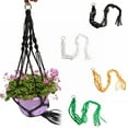 Plant Hanger Basket Rope Hanging Pot Holder Nylon Garden Decor Macrame