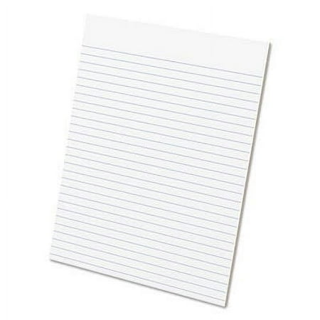 Glue Top Pads Wide/Legal Rule 8.5 x 11 White 50 Sheets Dozen