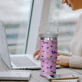 thumbnail image 5 of 30 oz Dachshund Tumbler with Handle and Flip Straw, Dog Stainless Steel Insulated Cup with Lid and Straw, Travel Coffee Mug Water Bottle,Christmas Birthday Mothers Day Gifts for Women Animal Lovers, 5 of 5