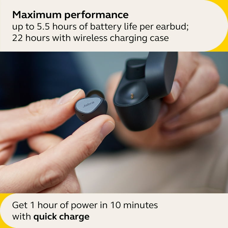 Jabra Elite 4 True Wireless Bluetooth Earbuds with Microphone