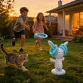 thumbnail image 5 of Easter Bunny Hoop Game Easter Inflatable Games for boys,Inflatable Bunny Eggs Ring Toss Games,Easter Party Indoor Outdoor for Family(1 pcs Easter Bunny + 4 pcs rings), 5 of 7