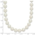 thumbnail image 2 of 14k Yellow Gold Pearl clasp 6 6.5mm White Freshwater Onion Freshwater Cultured Pearl Necklace 20 Inch - Pendant Necklace, 2 of 2