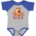 thumbnail image 3 of Inktastic 2023 Chinese New Year Rabbit Boys or Girls Baby Bodysuit, 3 of 5