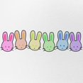 thumbnail image 2 of CafePress - Pastel Rainbow Bunnies - Adjustable Unisex Printed Trucker Hat with Mesh Back, 2 of 10