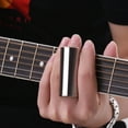 thumbnail image 3 of PEPISKY Guitar Slides Set Includes 3 Glass Slides (5.1cm/ 6cm/ 7cm) + 1 Stainless Steel Slide (6cm) + 4pcs Celluloid Thumb & Finger Picks(Random Color Delivery) with Plastic Storage Box, 3 of 7