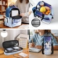 thumbnail image 5 of Uorisanigo Galaxy Penguin School Backpack Set for Primary School, Breathable Bookbag with Meal Bag Storage, Water Bottle Holder and Pencil Pouch, Great for Travel and Outdoor, 5 of 7