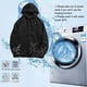 thumbnail image 4 of FLhrweasw Hombres Mujeres USB Recargable 3 Calor 5 Zona Climatizada Sudadera Con Capucha (Negro 3XL), 4 of 9