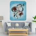 thumbnail image 4 of Betty Boop Sherpa Blanket Soft Fleece Plush Throw Blanket for Bed Sofa (Various Sizes), 4 of 7