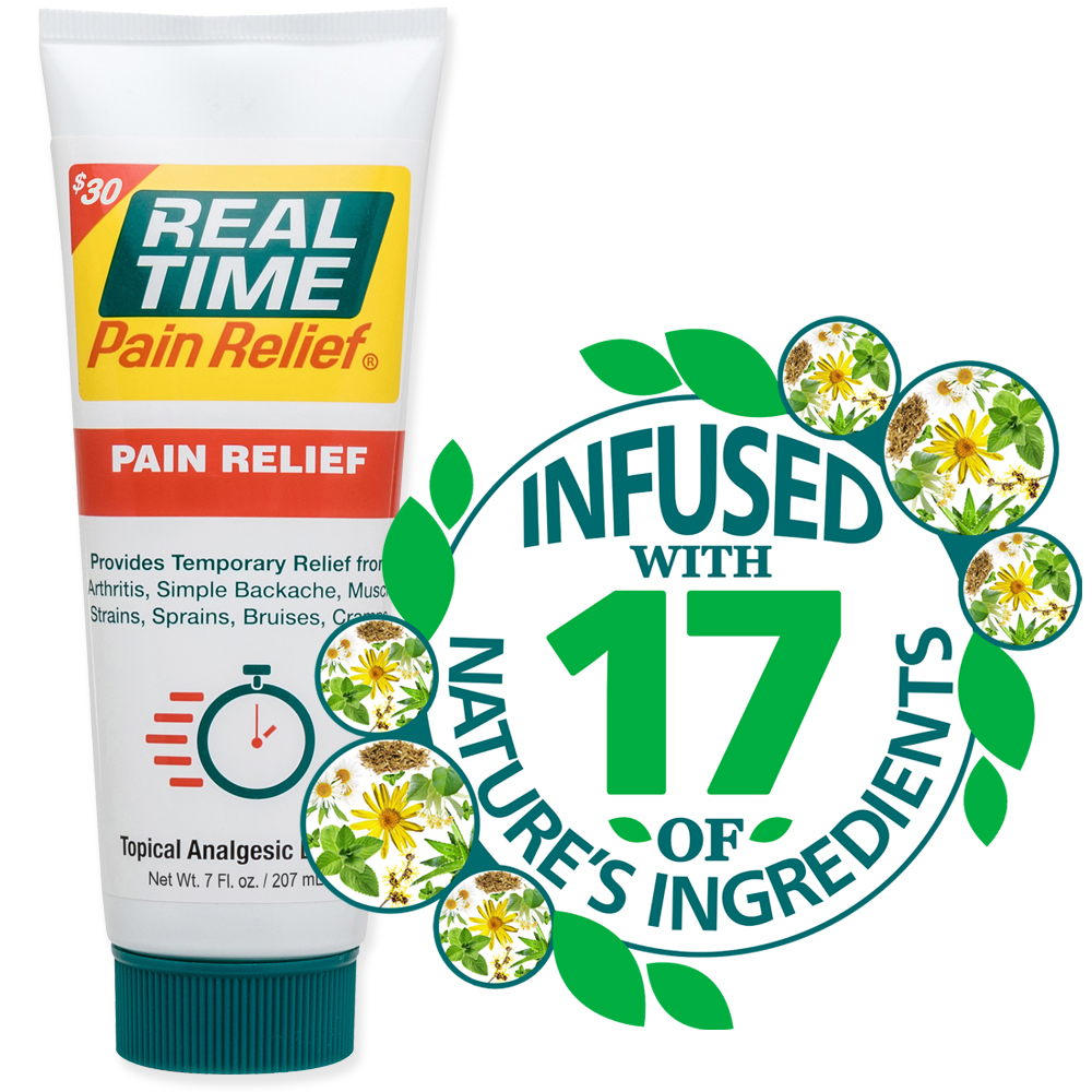 Real Time Pain Relief Pain Cream 7oz Tube - image 3 of 5