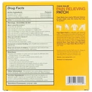 Tiger Balm Patch, Pain Relieving Patch, 5-Count Packages (Pack of 12)
