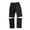 Black, variant on YABCSAZ Mens Convertible Cargo Pants Quick Dry Zip Off Legs 2 in 1 Hiking Pants Elastic Waist Multi Pocket Lightweight Outdoor Pants Camping Fishing Mountain Climbing Tactical Pants Trousers Travel