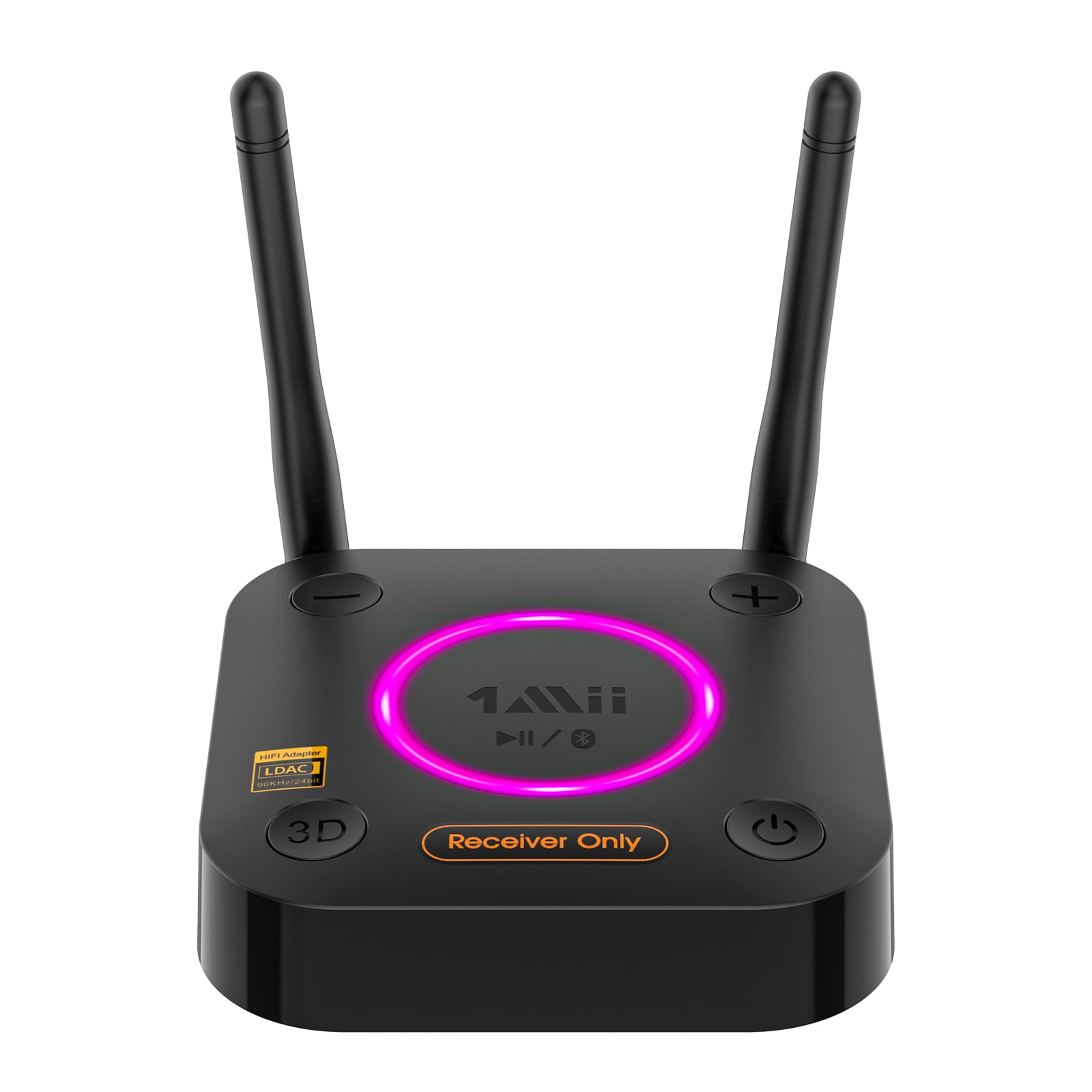 1Mii B06TX+ Bluetooth 5.2 Transmitter, Long Range, aptX Low