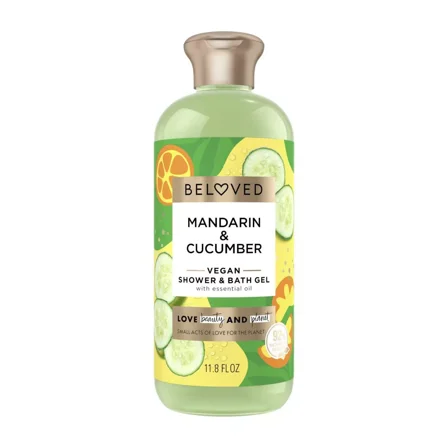 Beloved Mandarin & Cucumber Water Shower & Bath Gel - 11.8 fl oz
