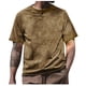 thumbnail image 2 of Camisa Elvqul para Hombre Economicas Manga Corta sin Estampado Caqui Botones Solapa Deportivas, 2 of 6