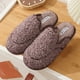 thumbnail image 2 of Pantufla Zapatillas de interior difusas, cómodas zapatillas térmicas planas antideslizantes para el hogar en interiores DQrwqpou Tenis De Mujer Tenis De Hombre, 2 of 5