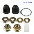 thumbnail image 3 of EBIKES e-bike Hub Motor Axle M12/M14 lock nut /lock washer /spacer /nut cover, 3 of 4