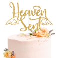 thumbnail image 1 of Decoración para tartas Goilpanitdia Hevean Sent Angel Baby Shower, 1 of 7