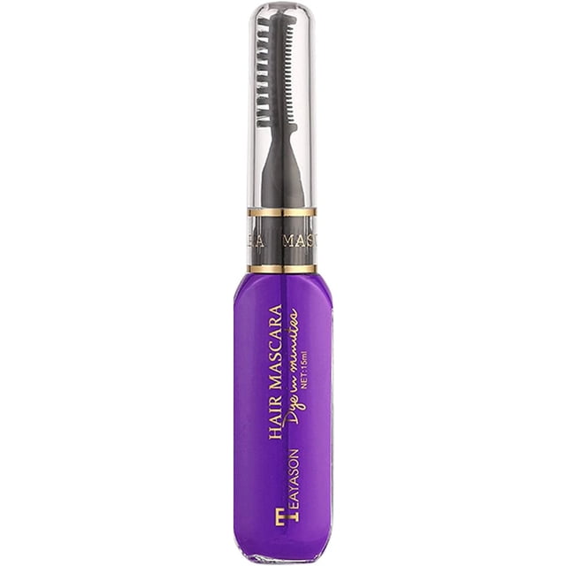 13 Colors Temporary Hair Mascara Instantly Hair Color D-ye Great Gift For Girls, Women, Temporary Hair Color Chalk 15ml
