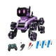 thumbnail image 5 of Robot inteligente RC con control remoto, juguete de inteligencia para perros, robot acrobático RC con música, ojos LED para niños. 3 poderes, 5 of 9