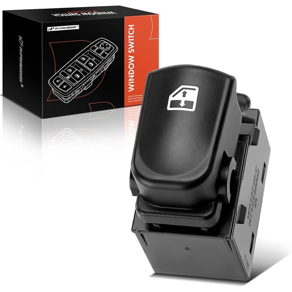 A-Premium Power Window Switch Compatible with Hyundai Elantra 2007 2008 2009 2010, Rear Left Driver Side, Replace# 935802H0007U