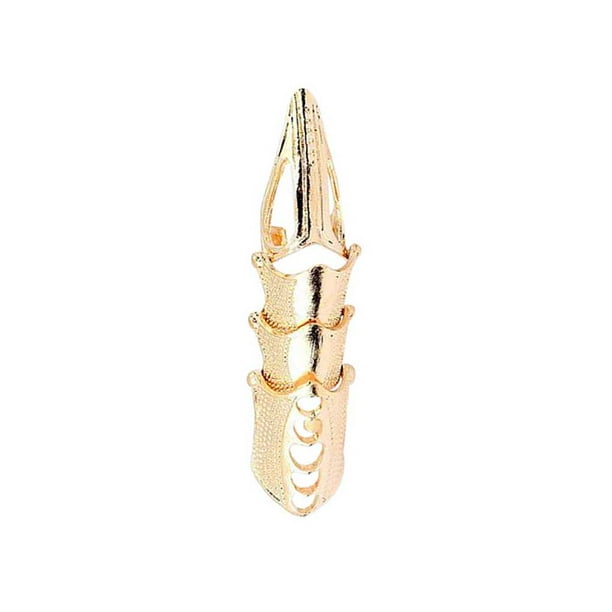 Minnieouse Anillo Punk para hombre, accesorios, diseño único, decoración en forma de garra, anillos completos, atractivo adorno elegante, articulación Ropa, zapatos y accesorios Miscelánea oro Minnieouse PS12488-01