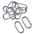 thumbnail image 4 of 10x Locking Carabiner Clip Spring Karabiner Small Keychain, 4 of 7