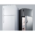 thumbnail image 5 of 18 cu.ft. break room refrigerator-freezer in white with NIST calibrated alarm/thermometers, 5 of 5