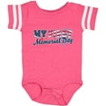 thumbnail image 3 of Inktastic My First Memorial Day Grunge with Fireworks Boys or Girls Baby Bodysuit, 3 of 5